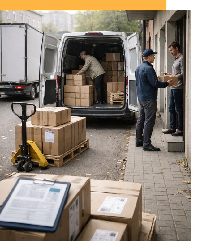 Доставка грузов от двери до двери с таможней от 47777 руб.