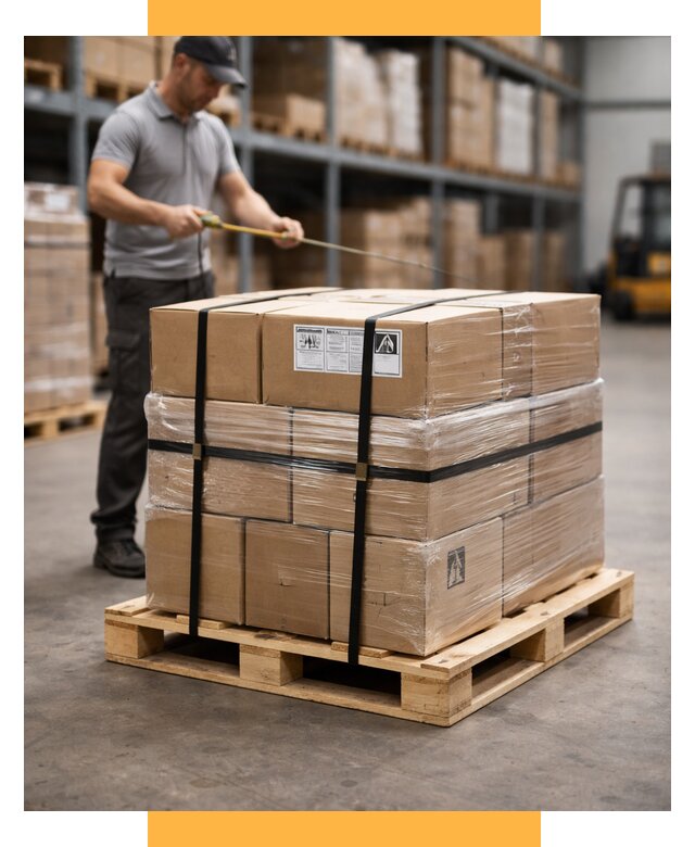 Упаковка и паллетирование грузов от 3716 р. | СетСервис-Кзн