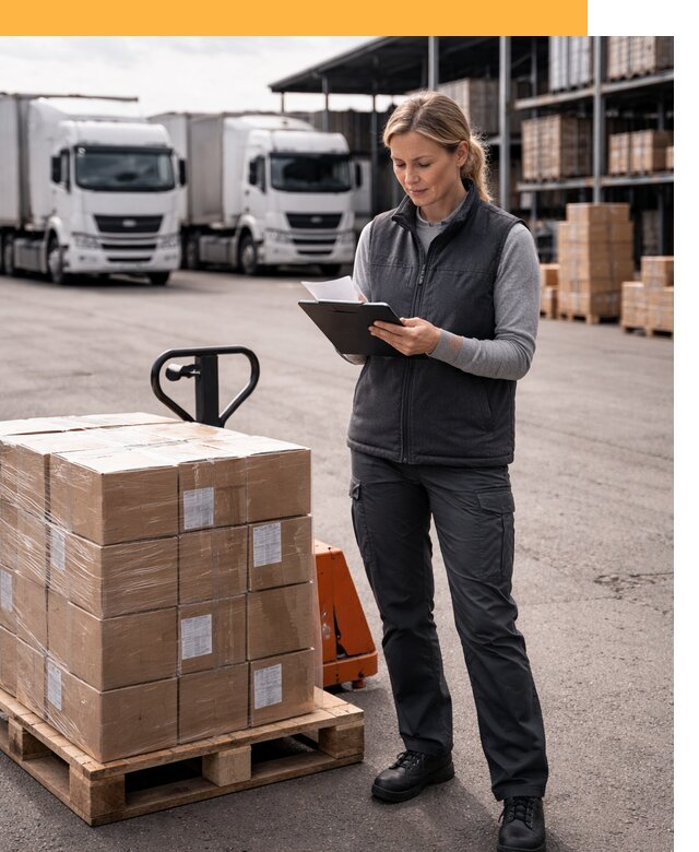 Доставка грузов из Европы к дверям клиента от 12740 руб