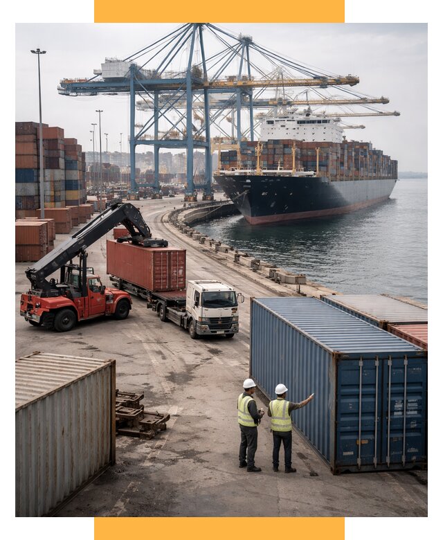 Морские перевозки из Европы от 63702 р. за контейнер | СетСервис-Кзн