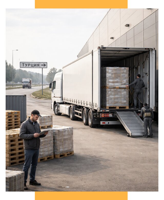 Автоперевозки и доставка фурой из Турции от 127404 р. | СетСервис-Кзн