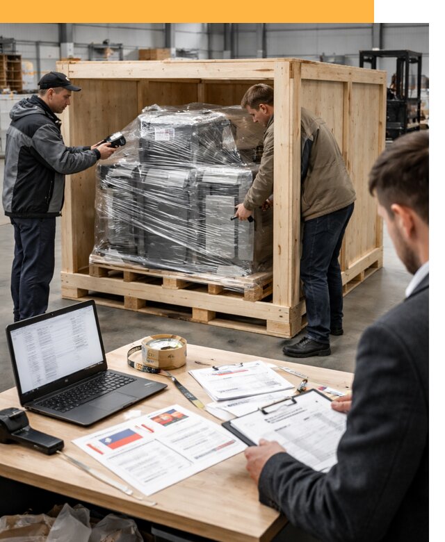 Доставка промышленного оборудования из США от 69011 руб