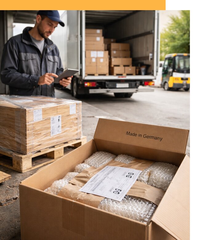 Доставка грузов из Германии от 47777 руб с таможенным оформлением