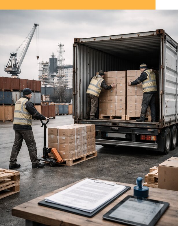 Доставка грузов из Латвии от 26543 руб, морская, авто, авиа