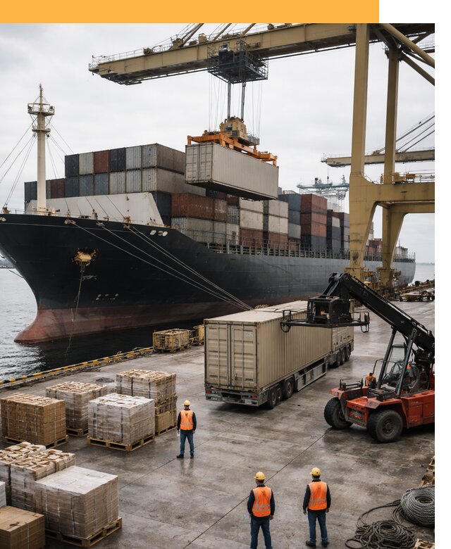 Морские перевозки из Индии: доставка FCL/LCL, таможня от 127404