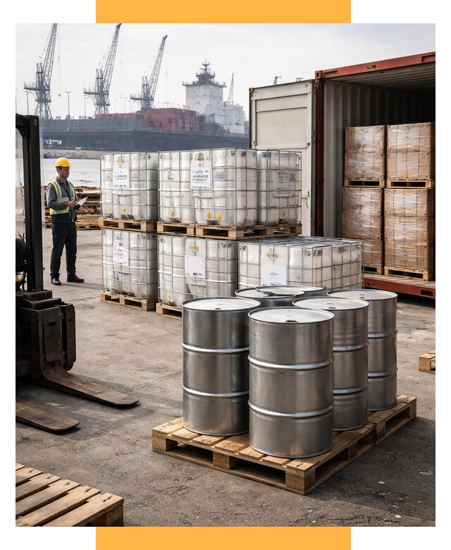 Доставка химического сырья из Индии от 265425 р. | СетСервис-Кзн