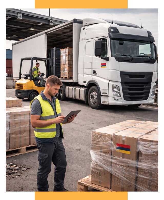 Автоперевозки из Армении от 100862 р. — услуги СетСервис-Кзн