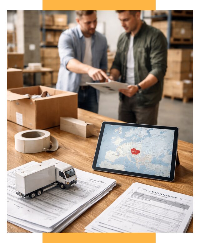 Доставка грузов в Чехию от 37160 р. - логистика СетСервис-Кзн