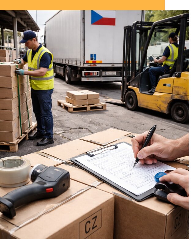 Доставка грузов в Чехию от 37160 руб, международные перевозки