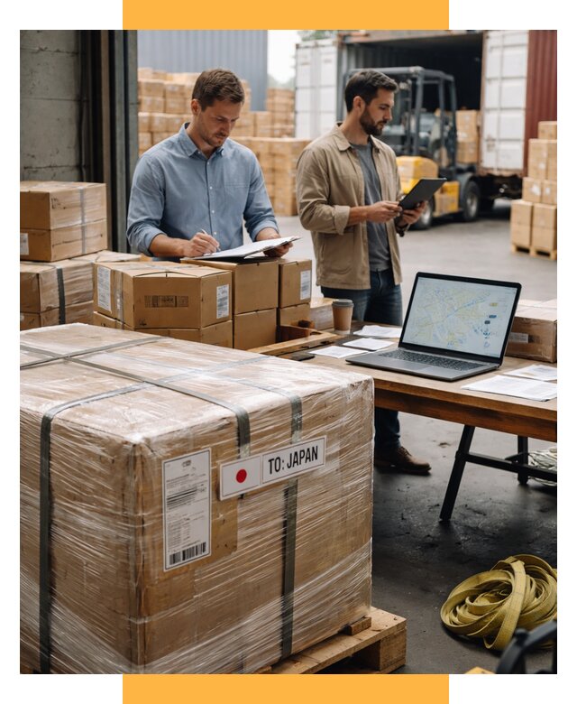 Доставка грузов в Японию от 26543 р., логистика СетСервис-Кзн