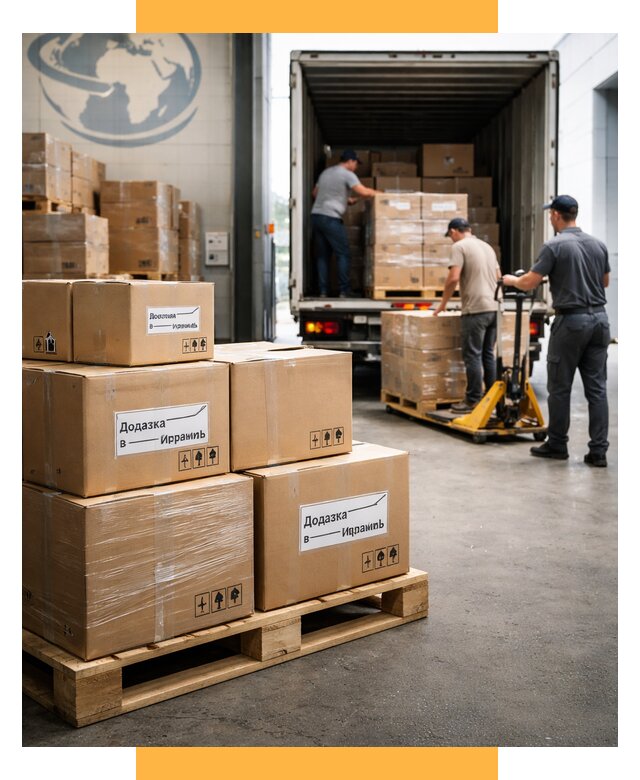 Доставка грузов в Израиль и экспорт от 47777 р. СетСервис-Кзн