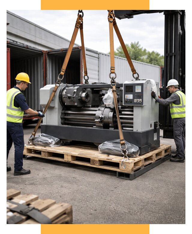 Перевозка станков и таможня от 63702 р. | СетСервис-Кзн логистика