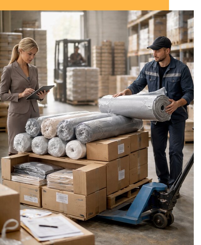 Перевозка текстиля по миру от 15926 руб. с таможней и страхованием