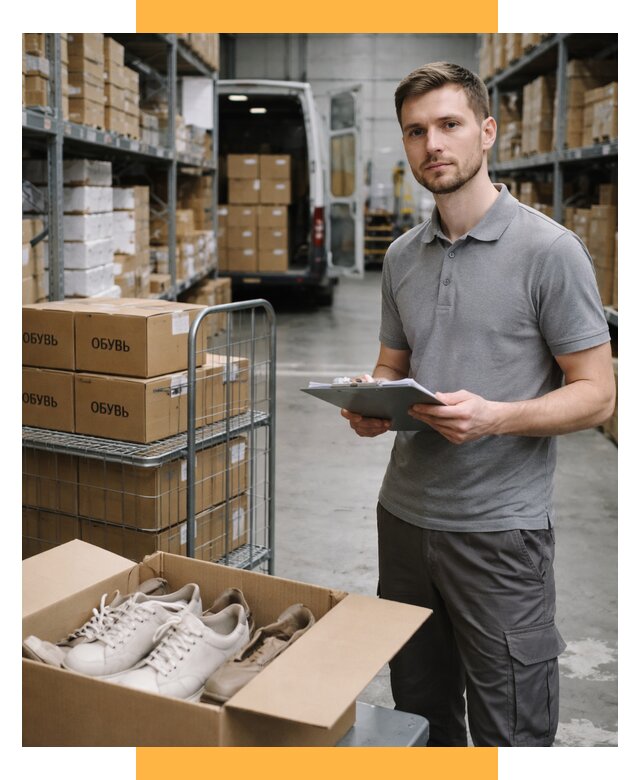 Доставка обуви из Китая и Турции от 4778 р. СетСервис-Кзн