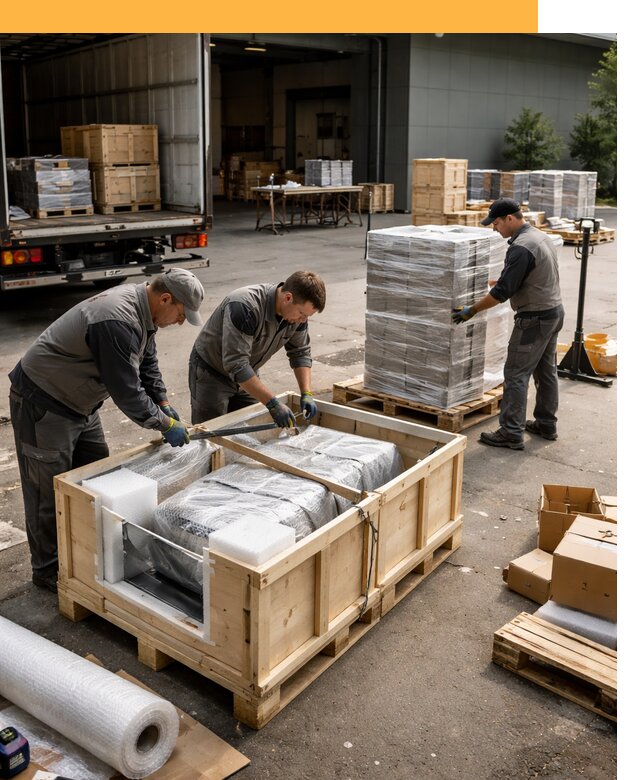 Перевозка выставочных грузов по миру от 26543 руб за м2 с таможней