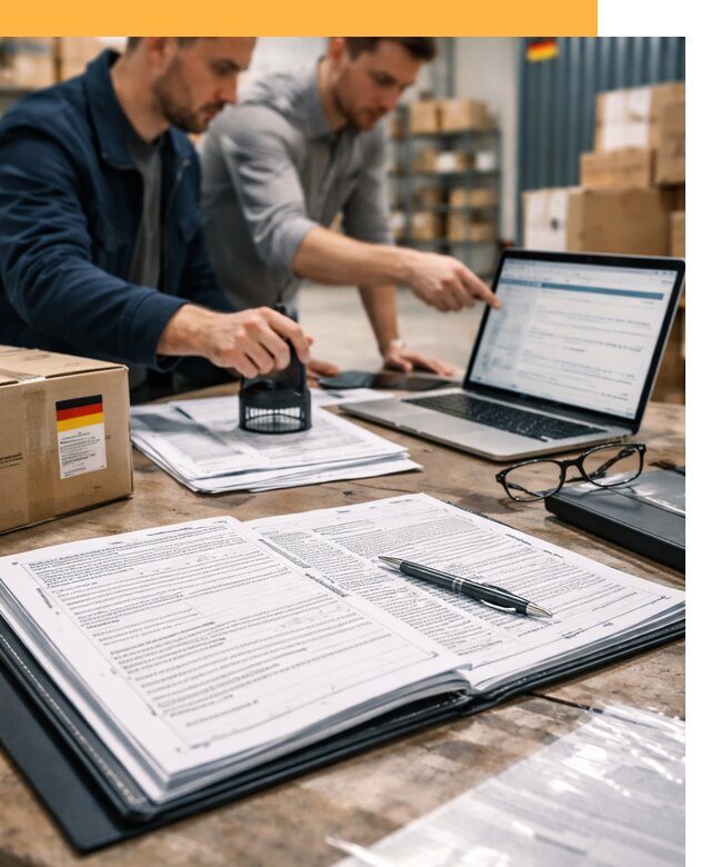 Таможенное оформление грузов из Германии от 9555 руб.
