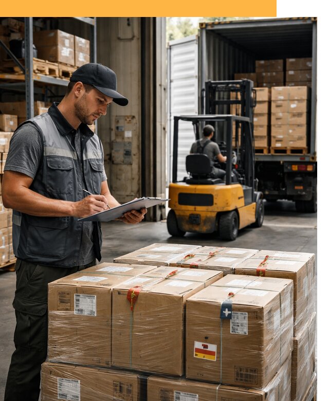 Реэкспорт товаров с таможенным оформлением и доставкой от 12740