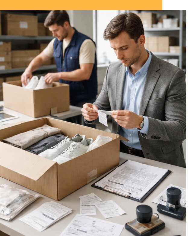 Таможенное оформление одежды и обуви по выгодной цене от 6901 руб