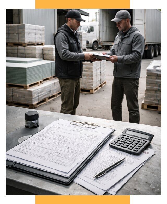 Таможенное оформление стройматериалов от 9024 р. | СетСервис-Кзн