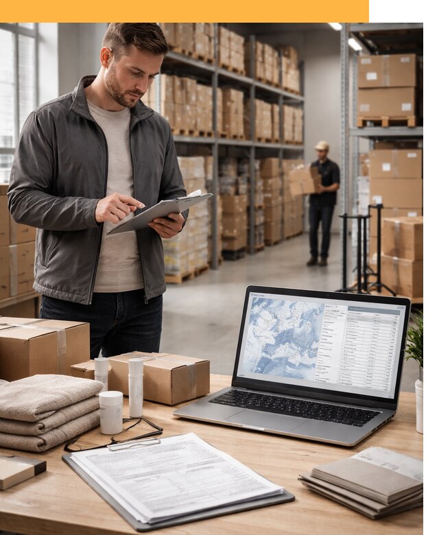 Закупка товаров в Европе под ключ: доставка, таможня от 7963 руб